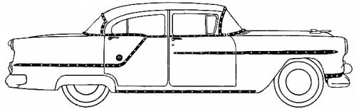 Oldsmobile Super 88 4-Door Sedan (1954)