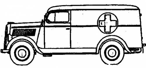 Opel 1-ton Ambulance (1941)