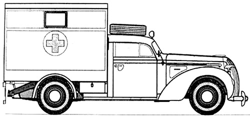 Opel Admiral Ambulance (1939)