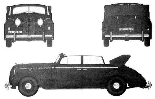 Opel Admiral Cabriolet (1939)