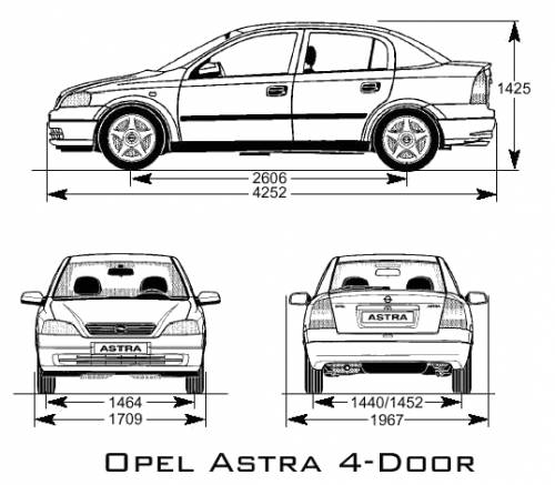 Opel Astra 4-Door