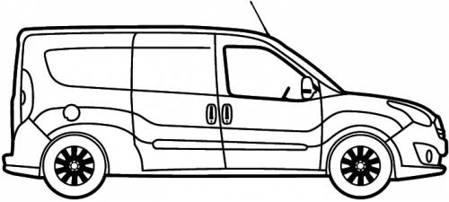 Opel Combo Van LWB (2012)