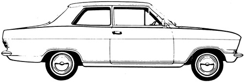 Opel Kadett B 2-Door (1971)