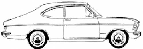 Opel Kadett B Coupe (1967)