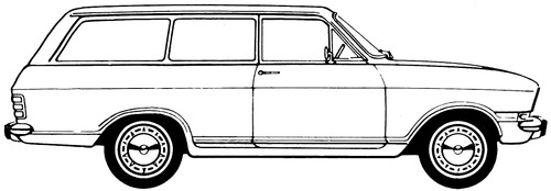 Opel Kadett B Kombi 2-Door (1971)
