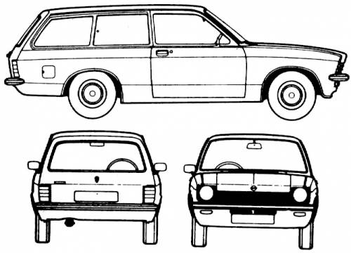 Opel Kadett C Caravan (1974)