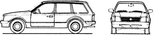 Opel Kadett D Caravan 3-Door (1982)