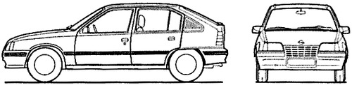 Opel Kadett E 5-Door (1987)