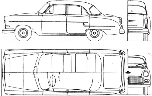 Opel Kapitan B (1955)
