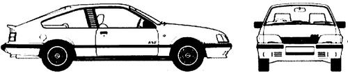 Opel Monza GSE Coupe (1986)