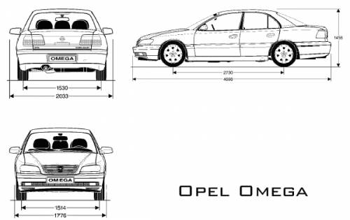 Opel Omega Sedan (2002)