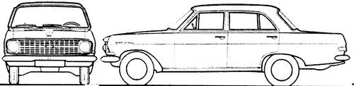 Opel Rekord A 4-Door