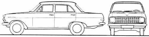 Opel Rekord A 4-Door (1965)