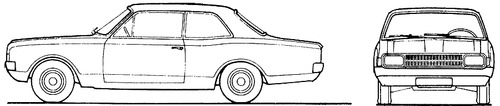 Opel Rekord C 2-Door (1967)
