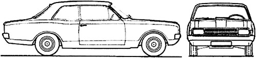 Opel Rekord C 2-Door (1967)