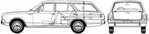 Opel Rekord C Caravan (1967)
