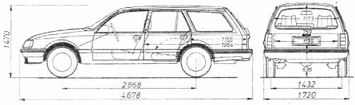 Opel Rekord Caravan (1982)
