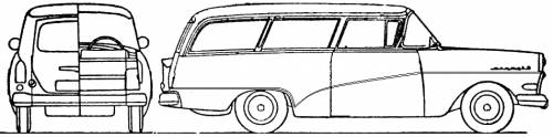 Opel Rekord P1 Caravan (1960)