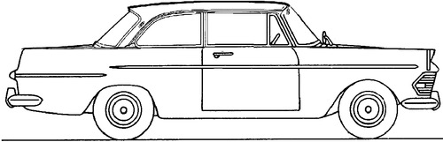 Opel Rekord P2 2-Door