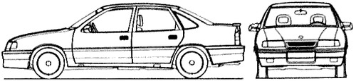 Opel Vectra A 4-Door (1995)
