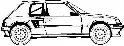 Peugeot 205 Turbo 16 (1985)