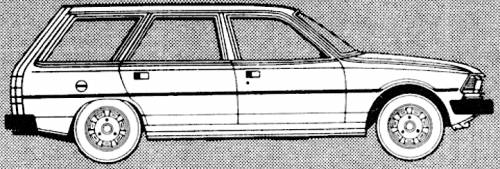 Peugeot 305 1.5 GLS Break (1981)