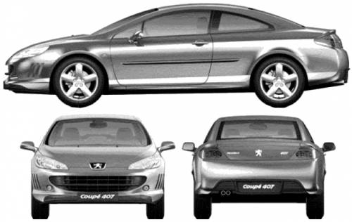 Peugeot 407 Coupe (2006)