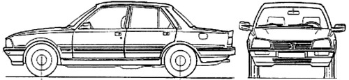 Peugeot 505 Turbo (1987)
