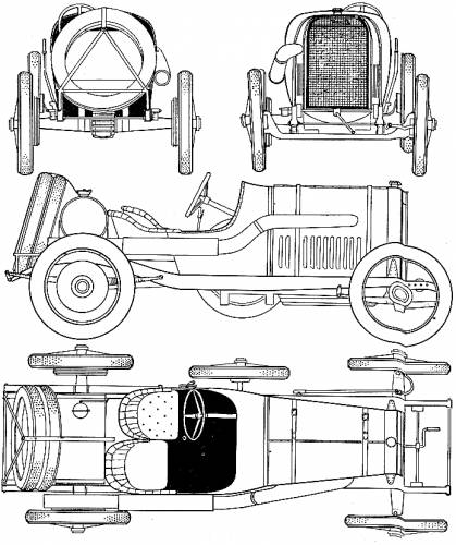 Peugeot 7.6L Grand Prix (1912)