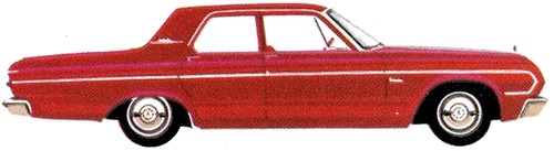Plymouth Belvedere 4-Door Sedan (1964)
