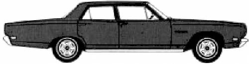 Plymouth Belvedere 4-Door Sedan (1969)