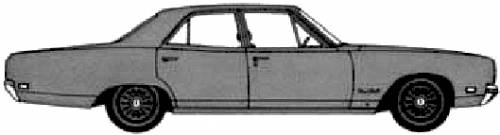 Plymouth Belvedere 4-Door Sedan (1970)