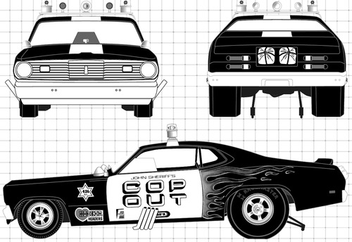 Plymouth Duster Cop Out Tom Daniel