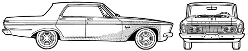 Plymouth Fury 4-Door Hardtop (1963)