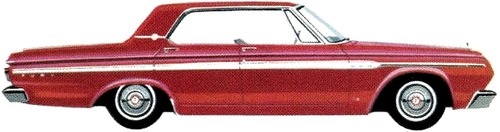 Plymouth Fury 4-Door Hardtop (1964)