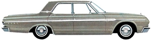 Plymouth Fury 4-Door Sedan (1964)