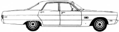 Plymouth Fury I 4-Door Sedan (1969)