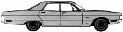 Plymouth Fury I 4-Door Sedan (1970)