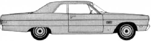 Plymouth Fury II 2-Door Sedan (1969)