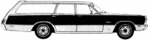 Plymouth Fury Sport Suburban Wagon (1969)