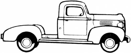 Plymouth Six Cab Chassis (1941)