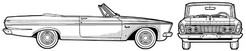 Plymouth Sport Fury Convertible (1963)