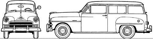 Plymouth Suburban Wagon (1950)