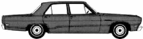 Plymouth Valiant 4-Door Sedan (1969)