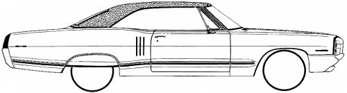 Pontiac 2+2 2-Door Sport Coupe (1966)