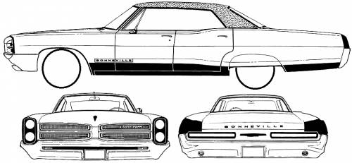 Pontiac Bonneville 4-Door Hardtop (1966)