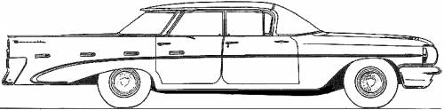 Pontiac Bonneville 4-Door Vista Hardtop (1959)
