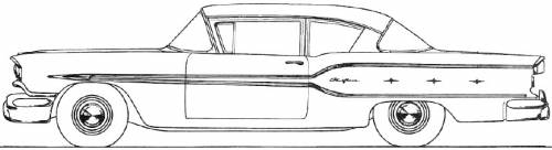Pontiac Chieftain 2-Door Sedan (1958)