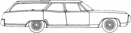 Pontiac Grand Parisiene Safari Wagon (1968)