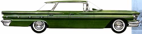 Pontiac Laurentian 4-Door Vista Hardtop (1960)